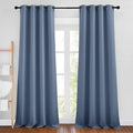 NICETOWN Stone Blue Blackout Curtains by NICETOWN