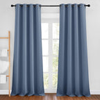 NICETOWN Stone Blue Blackout Curtains by NICETOWN