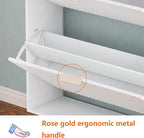 Shoe Cabinet Storage, Modern Freestanding Organizer - Image 6