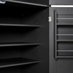 VilroCaz 80.1'' Tall Freestanding Kitchen Pantry Storage Cabinet Cupboard - Image 6