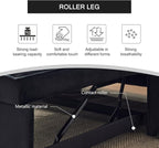 Futon Sofa Bed, Modern 3 in 1 Convertible Sleeper Sofa, Pull Out Couch Bed - Image 7