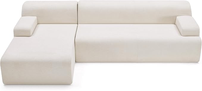 Weture 107" Modular Sectional Cloud Couch, Boneless couches Sponge sectionals - Image 7