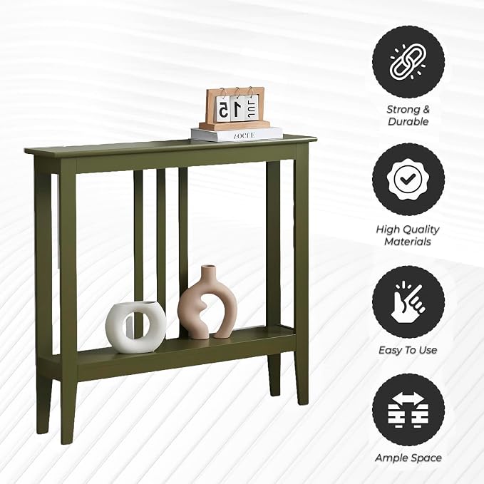 Kings Brand Furniture Narrow Console Table - Image 5