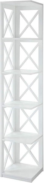 Convenience Concepts Oxford Corner Bookcase 12" by ConvenienceConcepts
