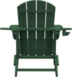 SERWALL Adirondack Chair with Cup Holders - Image 12