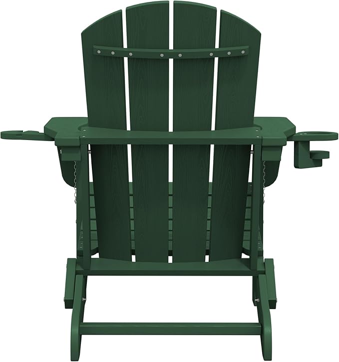 SERWALL Adirondack Chair with Cup Holders - Image 12