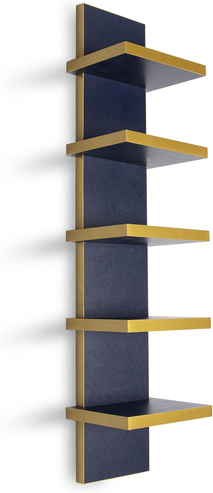 Homaterial 5 Tier Wall Shelf Unit, Decorative Wall Mount Vertical Shelving by Homaterial