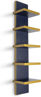 Homaterial 5 Tier Wall Shelf Unit, Decorative Wall Mount Vertical Shelving by Homaterial