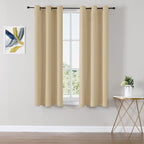 ChrisDowa Blackout Curtains for Bedroom and Living Room 50 Inches Long | 2 by ChrisDowa
