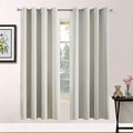 Yakamok Room Darkening Curtains 52x72 inch Length Light Beige-Living Room | 2 by Yakamok
