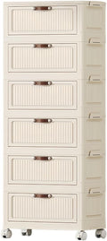 6-Tier Foldable Storage Cabinet by FoldTrend