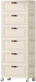 6-Tier Foldable Storage Cabinet by FoldTrend