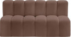Meridian Furniture 101Brown-S2A Arc Collection Modern | Contemporary Modular - Image 4