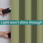 Yakamok Sage Blackout Curtains 72 Inches Long - Image 3