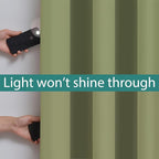 Yakamok Sage Blackout Curtains 63 Inches Long - Image 3