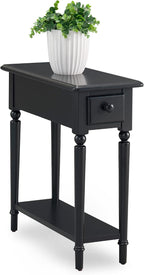 Coastal Solid Wood Narrow End Table by LeickFurniture