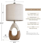 OYEARS Boho Table Lamps Bedroom Living Room Set 2, Suitable - Image 2