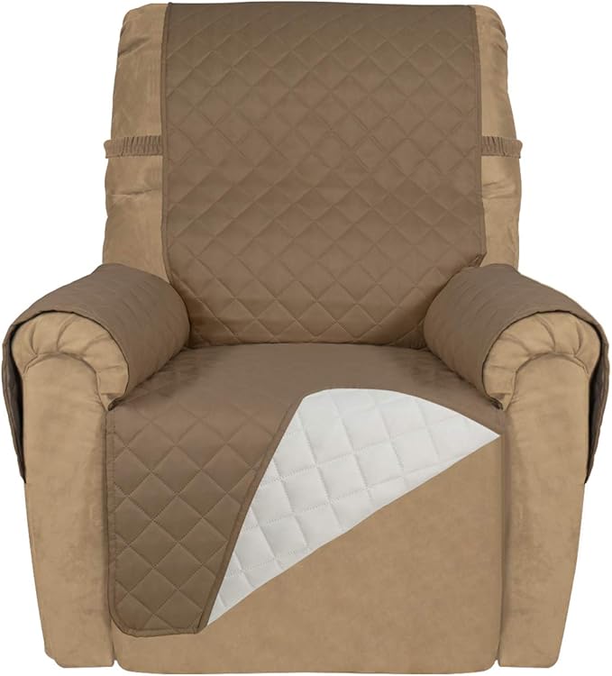 PureFit Reversible Recliner Chair Covers Couch Covers by PureFit
