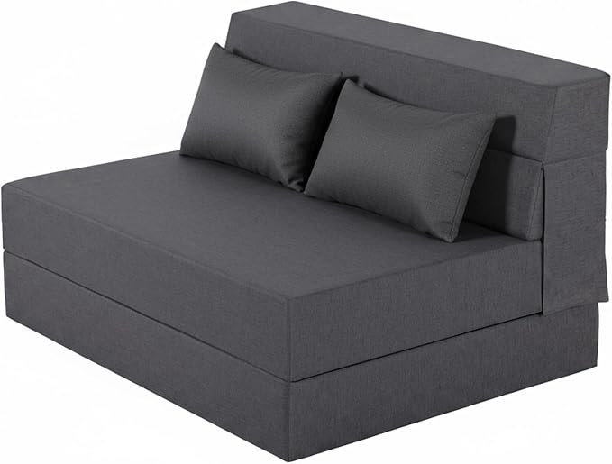 Fvkind Folding Sofa Bed, Foldable Sleeper Chair by Unknown
