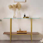 LumFurn Extra Large Glass Console Table - Image 5