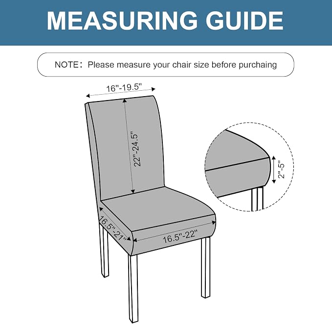 Genina 100% Waterproof Chair Covers - Image 3