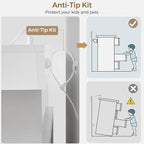 BEWISHOME White Dresser for Bedroom - Image 7
