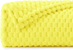 BEDELITE Amber Yellow Throw Blanket - Image 2