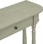 Retro Curved Console Table - Image 8