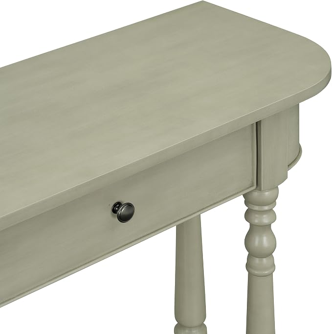 Retro Curved Console Table - Image 8
