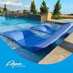 Aqua Outdoors - in-Pool Chaise Lounger - Inside Pool & Sun Shelf Lounge Chair - - Image 2