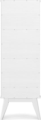SIMPLIHOME Draper Solid Hardwood 64 inch x 22 inch Mid Century Modern Bookcase - Image 12