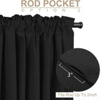 Linen Textured Total Blackout Curtains - Image 4