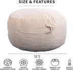 Bean Bag Chairs, Memory Foam Stuffing Bean Bag Chair - Image 5