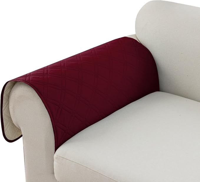 Genina Sofa Armrest Cover, Anti-Slip Armchair Slipcovers by Genina