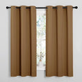 NICETOWN Sleek Blackout Curtains 63 inches Length by NICETOWN