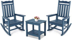 Stoog All-Weather Patio Rocking Chairs Set of 2 by Stoog