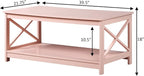 Convenience Concepts Oxford Coffee Table - Image 3