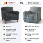 PAULATO BY GA.I.CO. Stretch Armchair Cover - Image 3