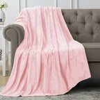 Utopia Bedding Ultra Soft Fleece Bed Blanket Throw Size Pink | Microfiber Plush by UTOPIABEDDING