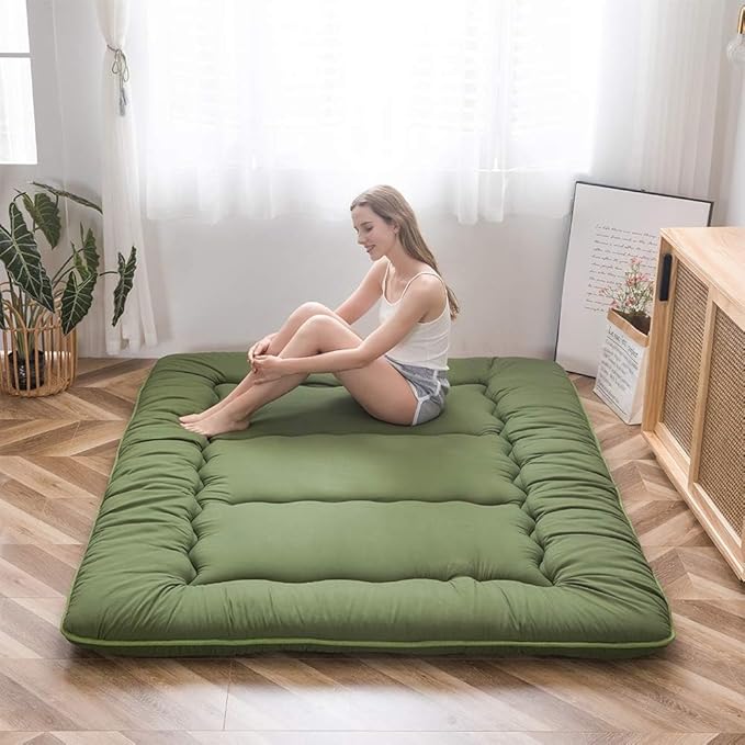 MAXYOYO Japanese Floor Mattress Futon Mattress, Thicken Tatami Mat Shiki Futon - Image 7