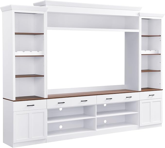 Merax Modern 4 Piece TV Stands - Image 6