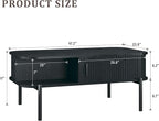 Coffee Table, 39.4" Mid Century Modern Coffee Tables - Image 2