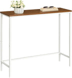 HOOBRO Narrow Console Table, 29.5" Small Entryway Table, Thin Sofa Table - Image 9