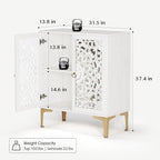 JOINICE Accent Cabinet with Doors, Sideboard Buffet Cabinet with Storage - Image 2