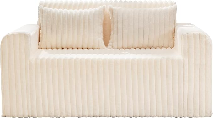 Hobestluk Couch Sofa 2-Seater Foam Sofa Loveseat - Image 8