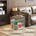 Retro Side Table, Accent Bedside Table - Image 4