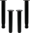 4 PCS Metal Adjustable Furniture Sofa Legs, Heavy Duty Bed Frame Center Support by UTALIND