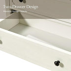 HULALA HOME Farmhouse End Table - Image 5