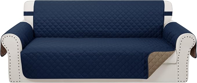 Reversible 4 Seater Sofa Cover 91" Large by LuxshareHome