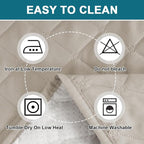 Turquoize 100% Waterproof Sofa Covers Couch Cover Sofa Cover - Image 6